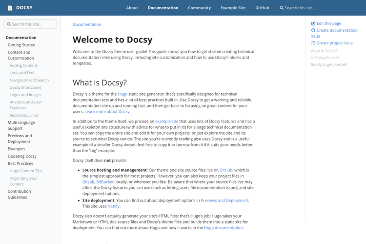 Docsy