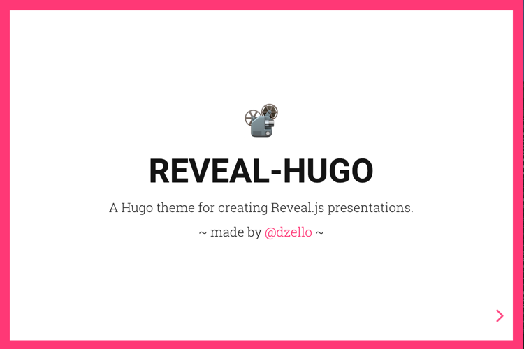 reveal hugo